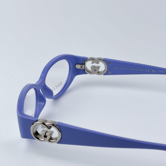 Gucci GG1693O 003 BRAND NEW Eyeglasses Violet Women Oval - Picture 7 of 9